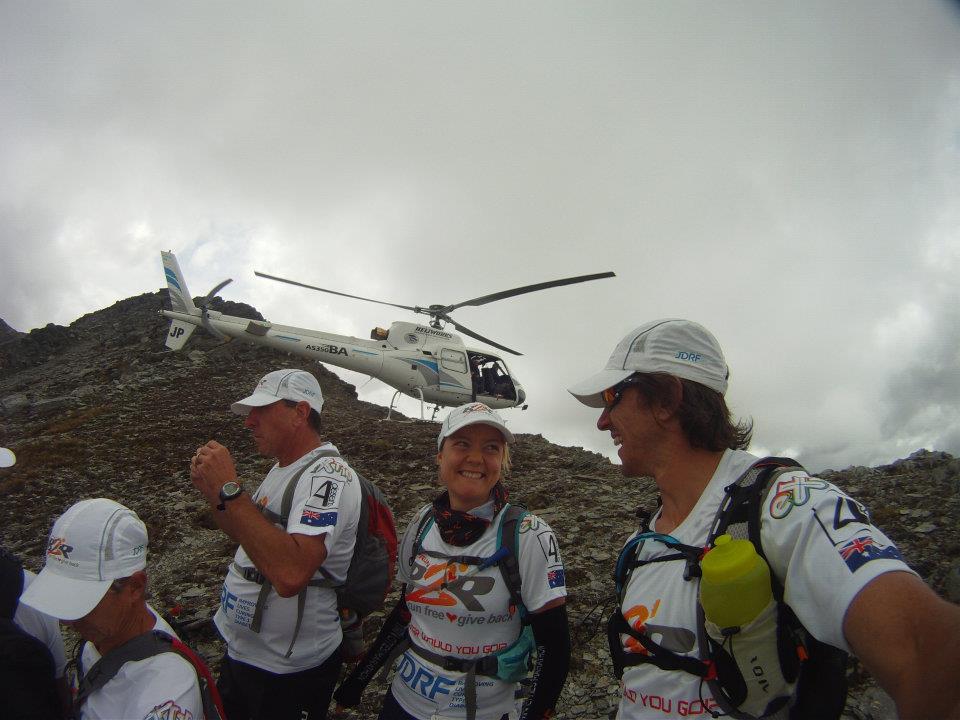 and somehow, jumping out of a helicopter to go running never got old...