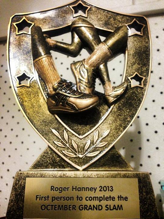 An awesome surprise from Jess which she intelligently (and secretly) only ordered the day after we got GNW done and dusted. But that's a story for another day...