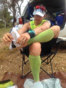 Hopefully some newbie ultra runner is reading this and thinking "hmm, so footer is important"